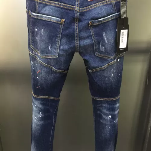 Replica Dsquared Jeans For Men #1368929 $64.00 USD for Wholesale