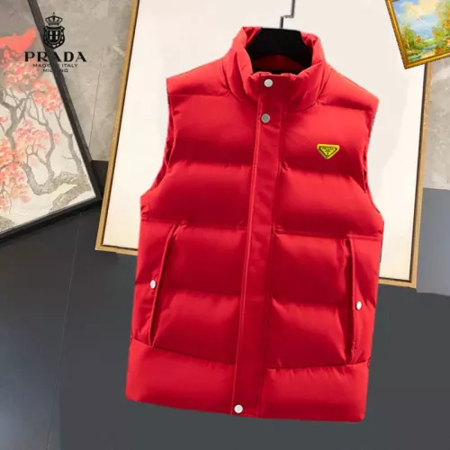 Prada Jackets Sleeveless For Men #1368963 $56.00 USD, Wholesale Replica Prada Jackets