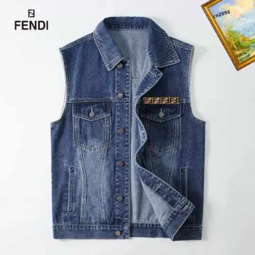 Fendi Jackets Sleeveless For Men #1368967 $60.00 USD, Wholesale Replica Fendi Jackets