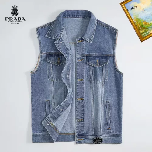 Prada Jackets Sleeveless For Men #1368968 $60.00 USD, Wholesale Replica Prada Jackets