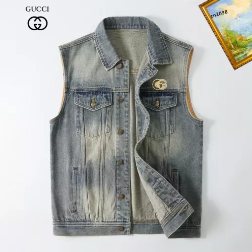 Gucci Jackets Sleeveless For Men #1368971 $60.00 USD, Wholesale Replica Gucci Jackets