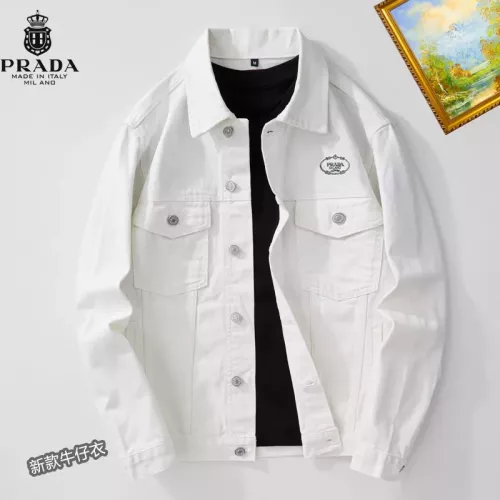Prada Jackets Long Sleeved For Men #1368989 $60.00 USD, Wholesale Replica Prada Jackets
