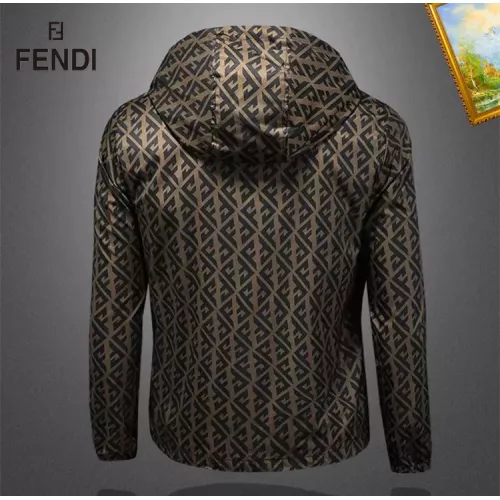 Replica Fendi Jackets Long Sleeved For Men #1369092 $82.00 USD for Wholesale