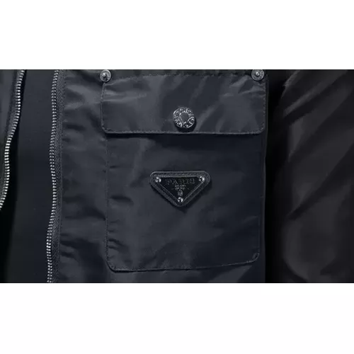 Replica Prada Jackets Long Sleeved For Men #1369093 $82.00 USD for Wholesale