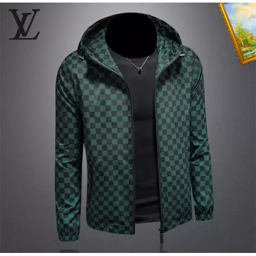 Replica Louis Vuitton LV Jackets Long Sleeved For Men #1369096 $82.00 USD for Wholesale
