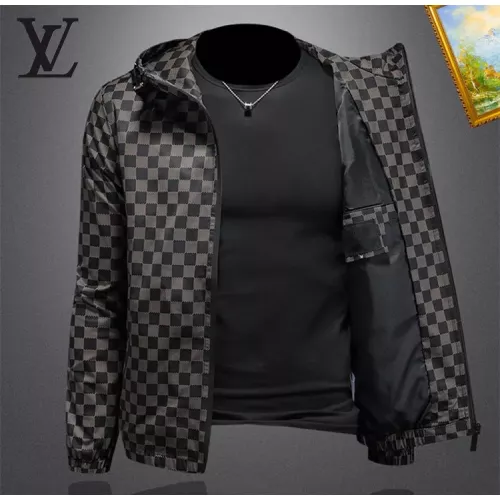 Replica Louis Vuitton LV Jackets Long Sleeved For Men #1369097 $82.00 USD for Wholesale