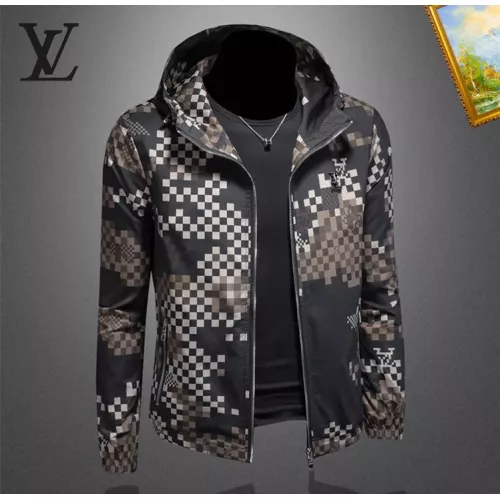 Replica Louis Vuitton LV Jackets Long Sleeved For Men #1369098 $82.00 USD for Wholesale