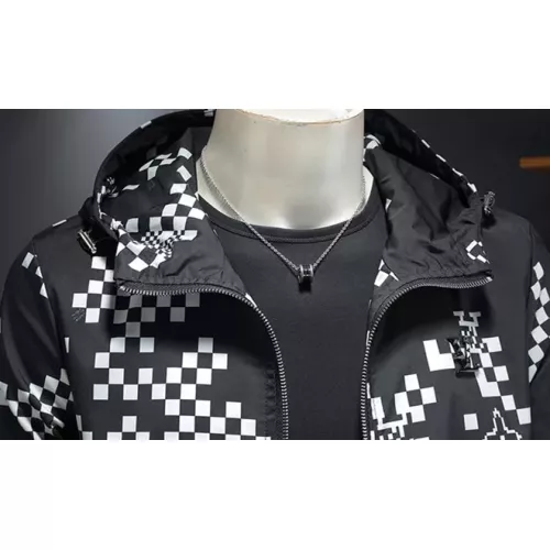 Replica Louis Vuitton LV Jackets Long Sleeved For Men #1369101 $82.00 USD for Wholesale