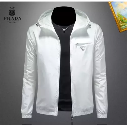 Prada Jackets Long Sleeved For Men #1369111 $82.00 USD, Wholesale Replica Prada Jackets