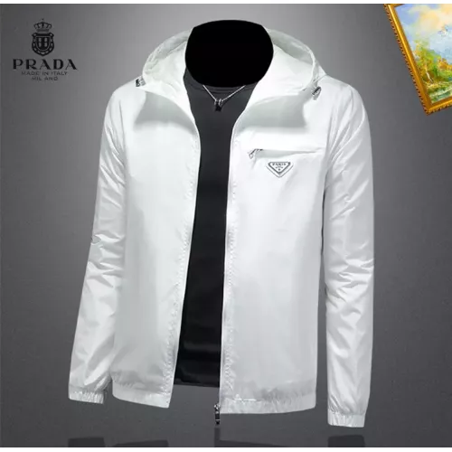 Replica Prada Jackets Long Sleeved For Men #1369111 $82.00 USD for Wholesale