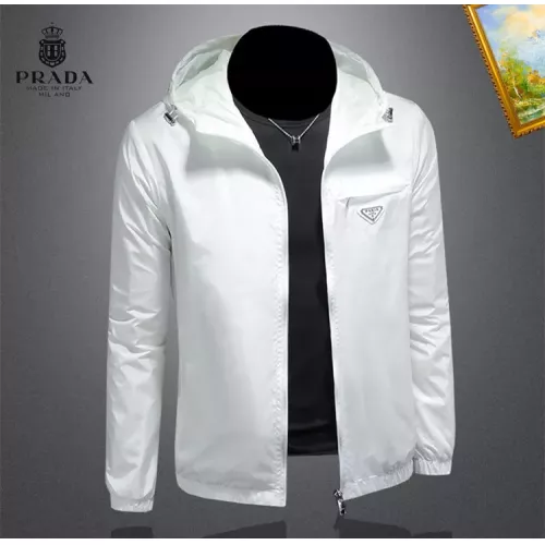 Replica Prada Jackets Long Sleeved For Men #1369111 $82.00 USD for Wholesale