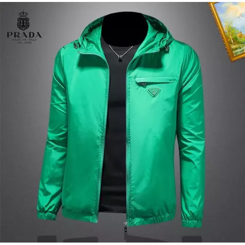 Replica Prada Jackets Long Sleeved For Men #1369112 $82.00 USD for Wholesale
