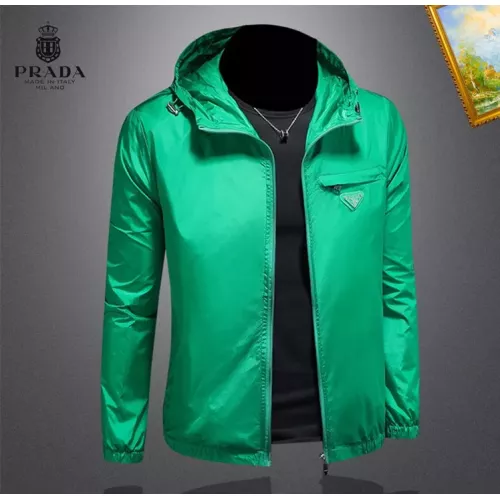 Replica Prada Jackets Long Sleeved For Men #1369112 $82.00 USD for Wholesale