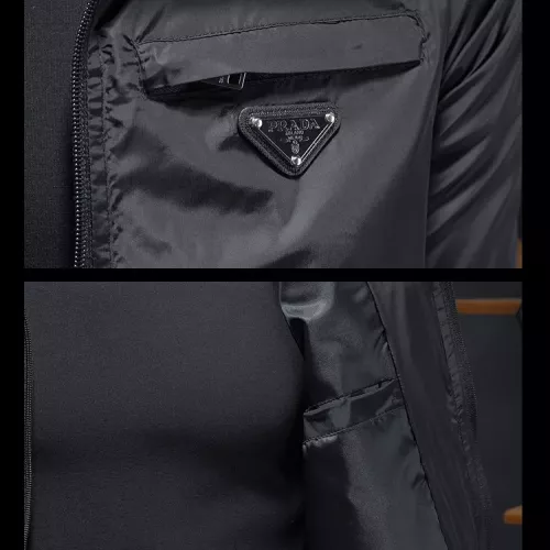 Replica Prada Jackets Long Sleeved For Men #1369113 $82.00 USD for Wholesale