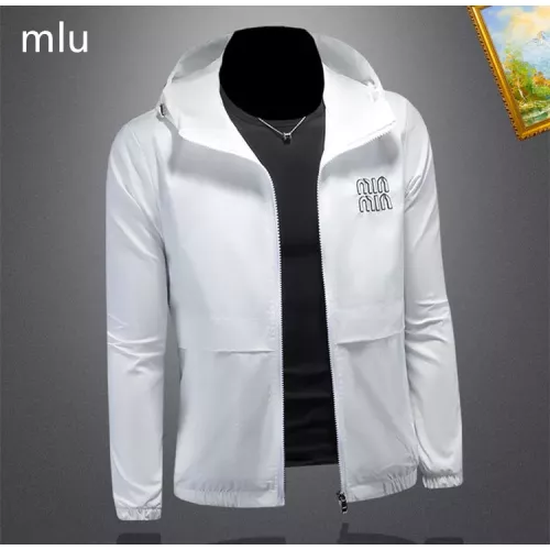 Replica MIU MIU Jackets Long Sleeved For Men #1369119 $82.00 USD for Wholesale