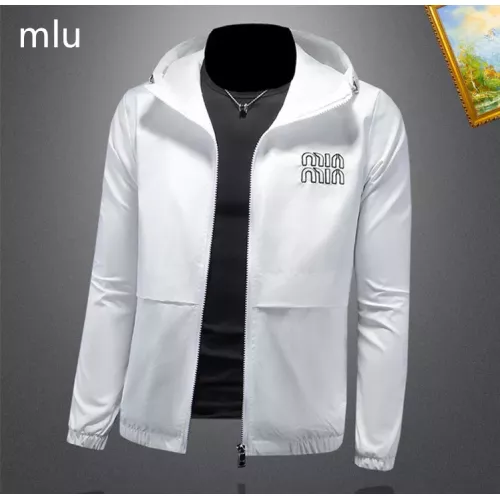Replica MIU MIU Jackets Long Sleeved For Men #1369119 $82.00 USD for Wholesale