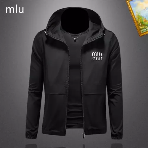 MIU MIU Jackets Long Sleeved For Men #1369120 $82.00 USD, Wholesale Replica MIU MIU Jackets