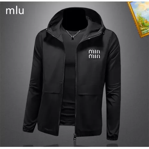 Replica MIU MIU Jackets Long Sleeved For Men #1369120 $82.00 USD for Wholesale