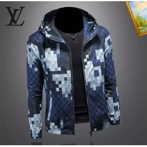 Replica Louis Vuitton LV Jackets Long Sleeved For Men #1369122 $82.00 USD for Wholesale
