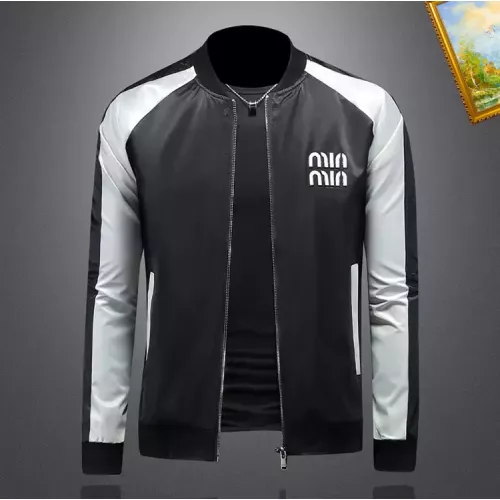 MIU MIU Jackets Long Sleeved For Men #1369124 $82.00 USD, Wholesale Replica MIU MIU Jackets