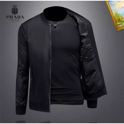 Replica Prada Jackets Long Sleeved For Men #1369131 $82.00 USD for Wholesale