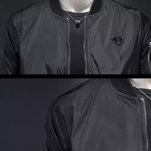 Replica Prada Jackets Long Sleeved For Men #1369131 $82.00 USD for Wholesale