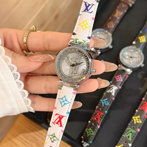 Louis Vuitton Watches For Women #1369139 $36.00 USD, Wholesale Replica Louis Vuitton Watches