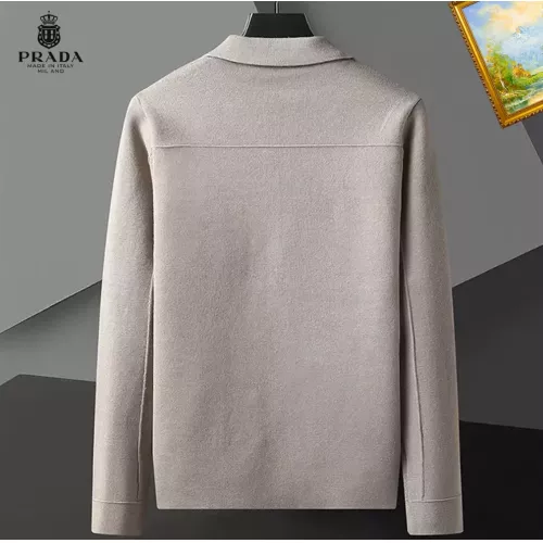 Replica Prada Sweaters Long Sleeved For Men #1369295 $52.00 USD for Wholesale