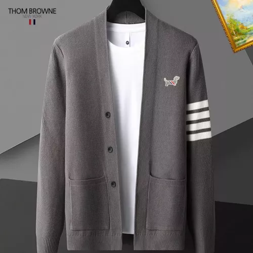 Thom Browne TB Sweaters Long Sleeved For Men #1369307 $52.00 USD, Wholesale Replica Thom Browne TB Sweaters