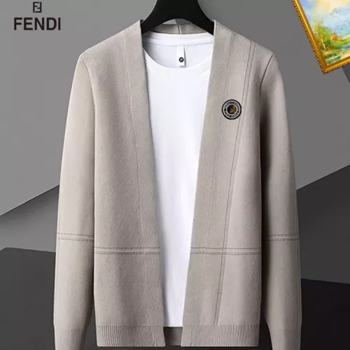 Fendi Sweaters Long Sleeved For Men #1369312 $52.00 USD, Wholesale Replica Fendi Sweaters