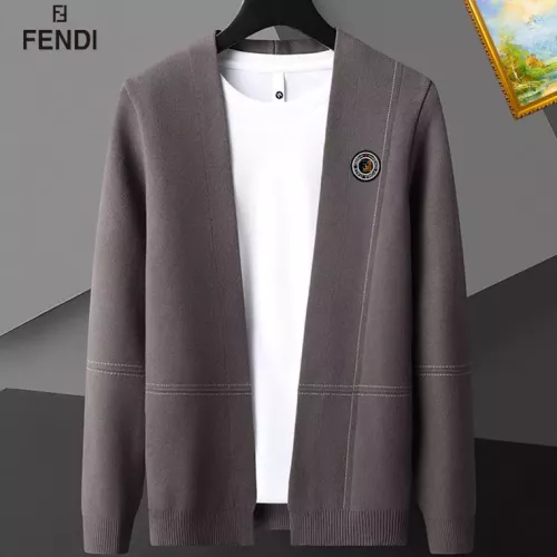 Fendi Sweaters Long Sleeved For Men #1369313 $52.00 USD, Wholesale Replica Fendi Sweaters