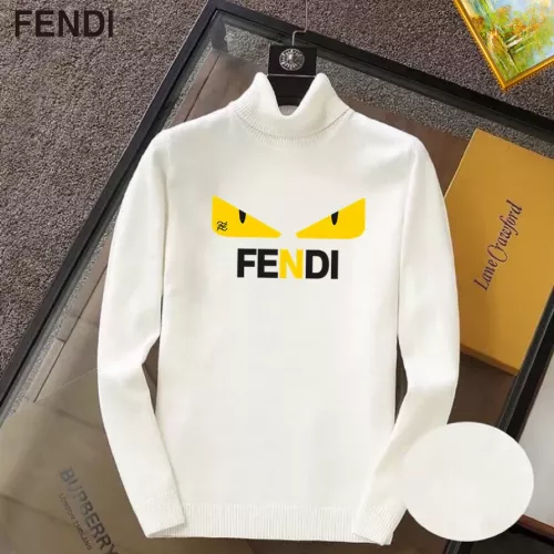 Fendi Sweaters Long Sleeved For Men #1369370 $42.00 USD, Wholesale Replica Fendi Sweaters