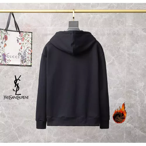 Replica Yves Saint Laurent YSL Hoodies Long Sleeved For Men #1369419 $45.00 USD for Wholesale