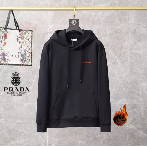 Prada Hoodies Long Sleeved For Men #1369449 $45.00 USD, Wholesale Replica Prada Hoodies