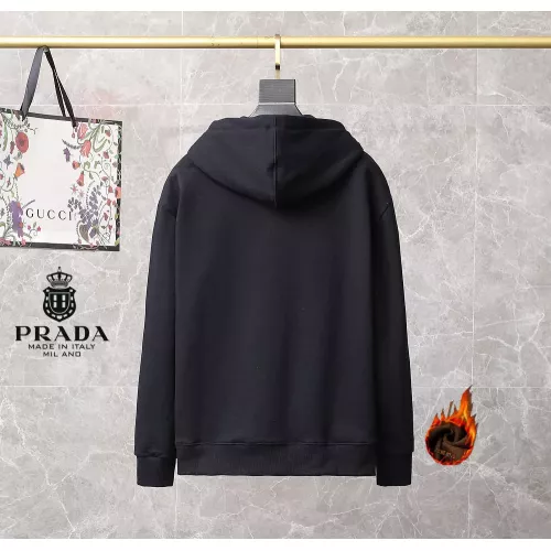 Replica Prada Hoodies Long Sleeved For Men #1369449 $45.00 USD for Wholesale