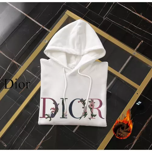 Replica Christian Dior Hoodies Long Sleeved For Men #1369478 $45.00 USD for Wholesale