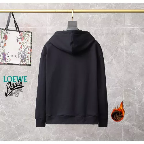 Replica LOEWE Hoodies Long Sleeved For Men #1369485 $45.00 USD for Wholesale