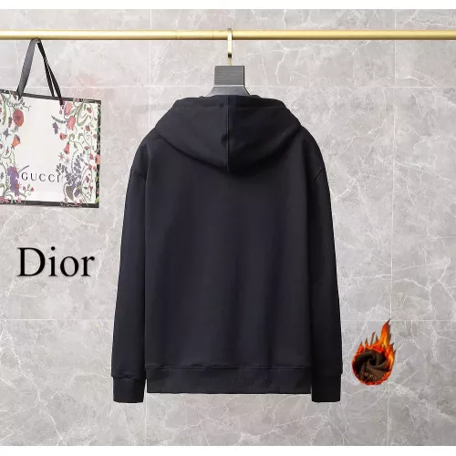Replica Christian Dior Hoodies Long Sleeved For Men #1369489 $45.00 USD for Wholesale