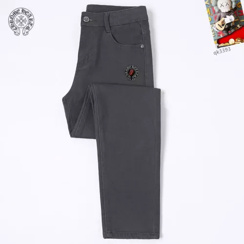 Replica Chrome Hearts Jeans For Men #1369498 $48.00 USD for Wholesale