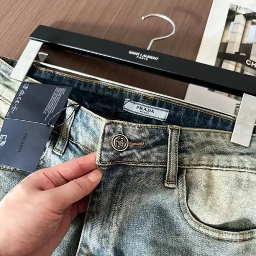 Replica Prada Jeans For Men #1369542 $48.00 USD for Wholesale