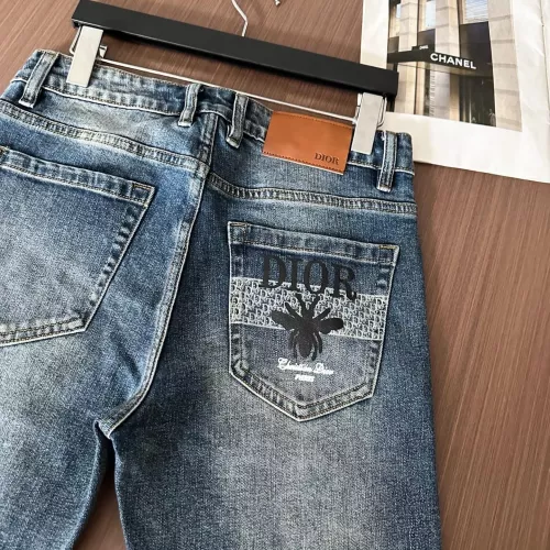 Replica Christian Dior Jeans For Men #1369552 $48.00 USD for Wholesale