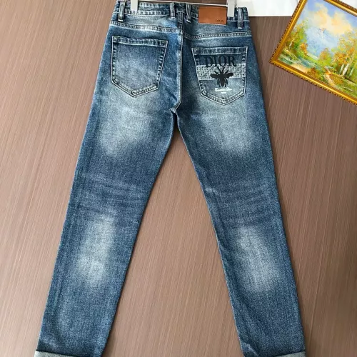 Replica Christian Dior Jeans For Men #1369552 $48.00 USD for Wholesale