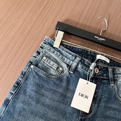 Replica Christian Dior Jeans For Men #1369552 $48.00 USD for Wholesale