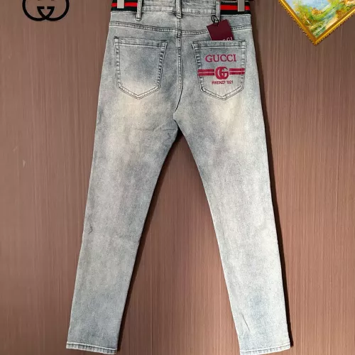 Replica Gucci Jeans For Men #1369593 $48.00 USD for Wholesale
