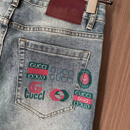 Replica Gucci Jeans For Men #1369595 $48.00 USD for Wholesale