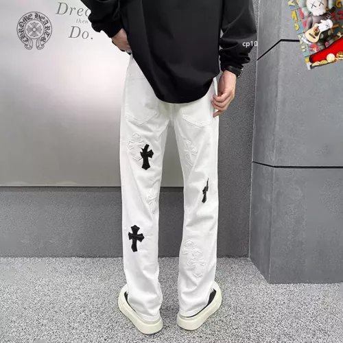 Replica Chrome Hearts Jeans For Men #1369599 $48.00 USD for Wholesale