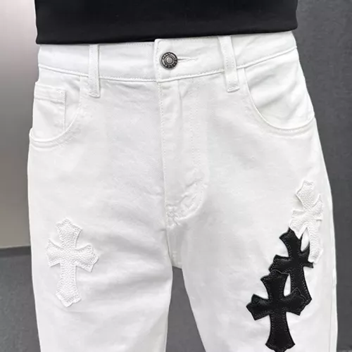 Replica Chrome Hearts Jeans For Men #1369599 $48.00 USD for Wholesale