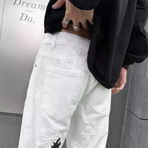 Replica Chrome Hearts Jeans For Men #1369599 $48.00 USD for Wholesale