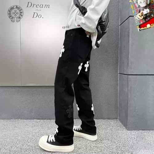 Replica Chrome Hearts Jeans For Men #1369604 $48.00 USD for Wholesale