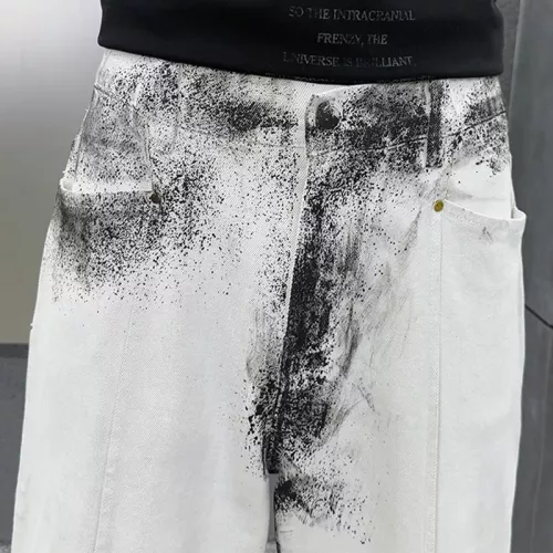 Replica Balmain Jeans For Men #1369619 $48.00 USD for Wholesale